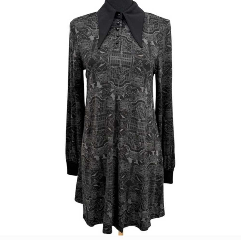 Killstar x WEDNESDAY Nightshade Society Mini Dress - Picture 2 of 11